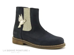 Bopy SAFALOU Marine - Oiseau - Bottine Chelsea Fille