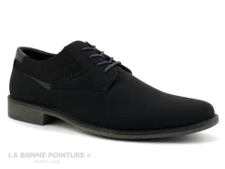 Broker And Co 16033 Noir - Chaussure Habillee Homme Noir Mat