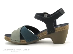 Jungla 7459 - Forest Jade - Nu-pieds Femme Cuir Bleu Et Vert - Petit Talon -Magasin De Chaussures cd24607c73b9e66c561f35ea11d5d5ef img 8216.jpg 169657